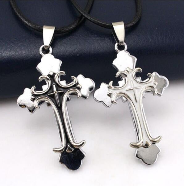 Unisex Stainless Steel Cross Necklace