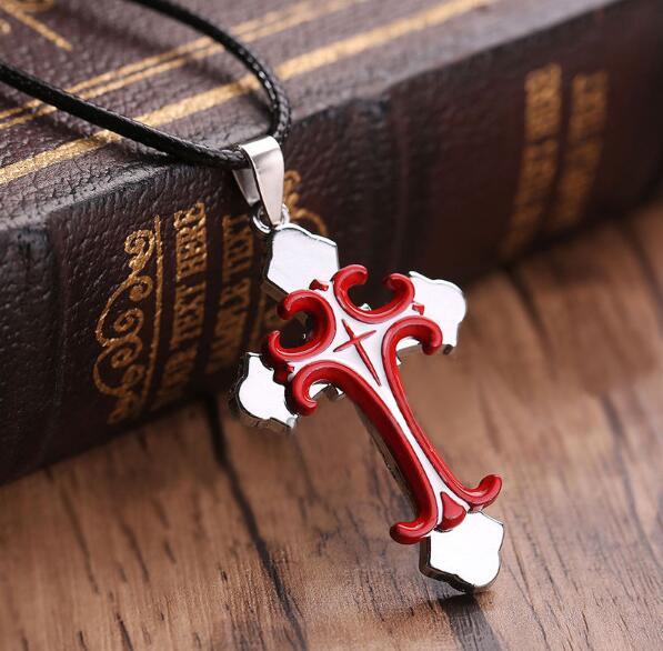 Unisex Stainless Steel Cross Necklace